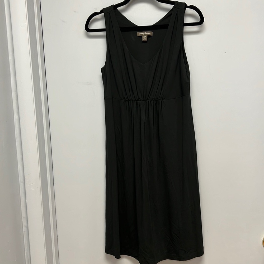 Tommy Bahama Black Midi Dress - Picture 1 of 7